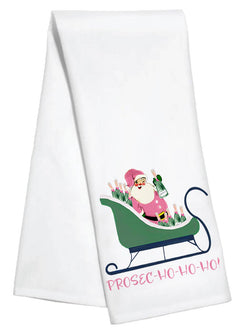 Christmas Kitchen Towel - Prosec-ho-ho-ho